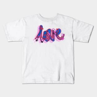 Squiggly Love! Kids T-Shirt